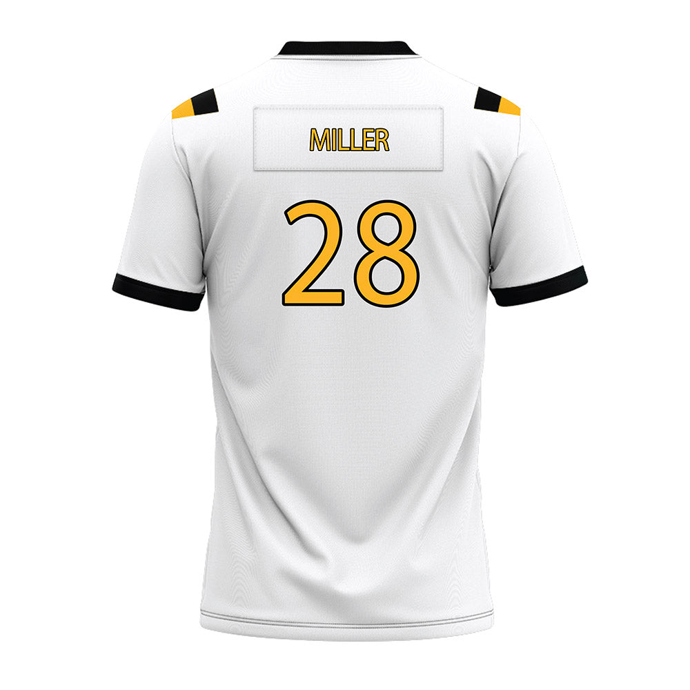 Kennesaw - NCAA Football : Kayden Miller - White Premium Football Jersey-1