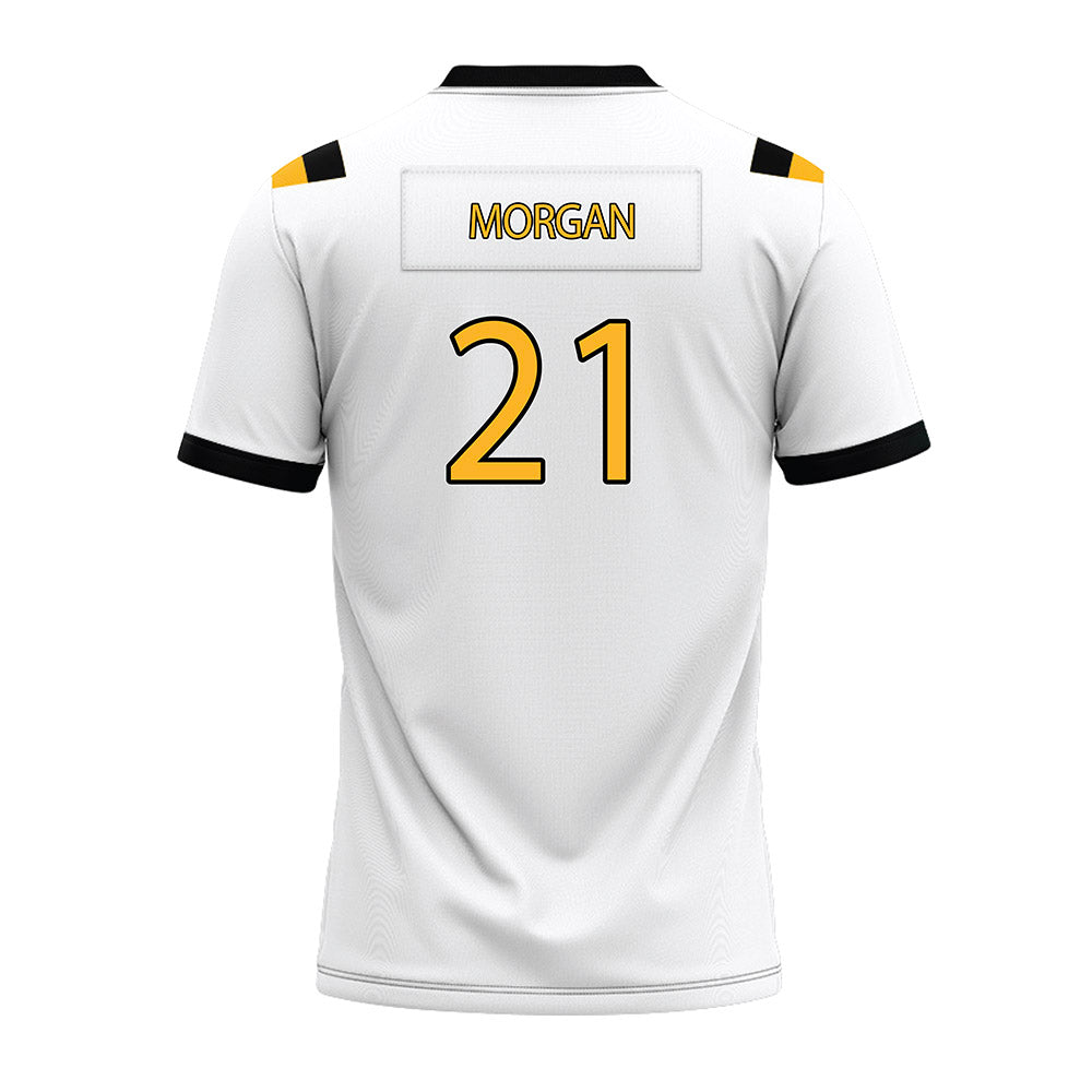 Kennesaw - NCAA Football : Triston Morgan - White Premium Football Jersey-1