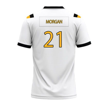 Kennesaw - NCAA Football : Triston Morgan - White Premium Football Jersey-1