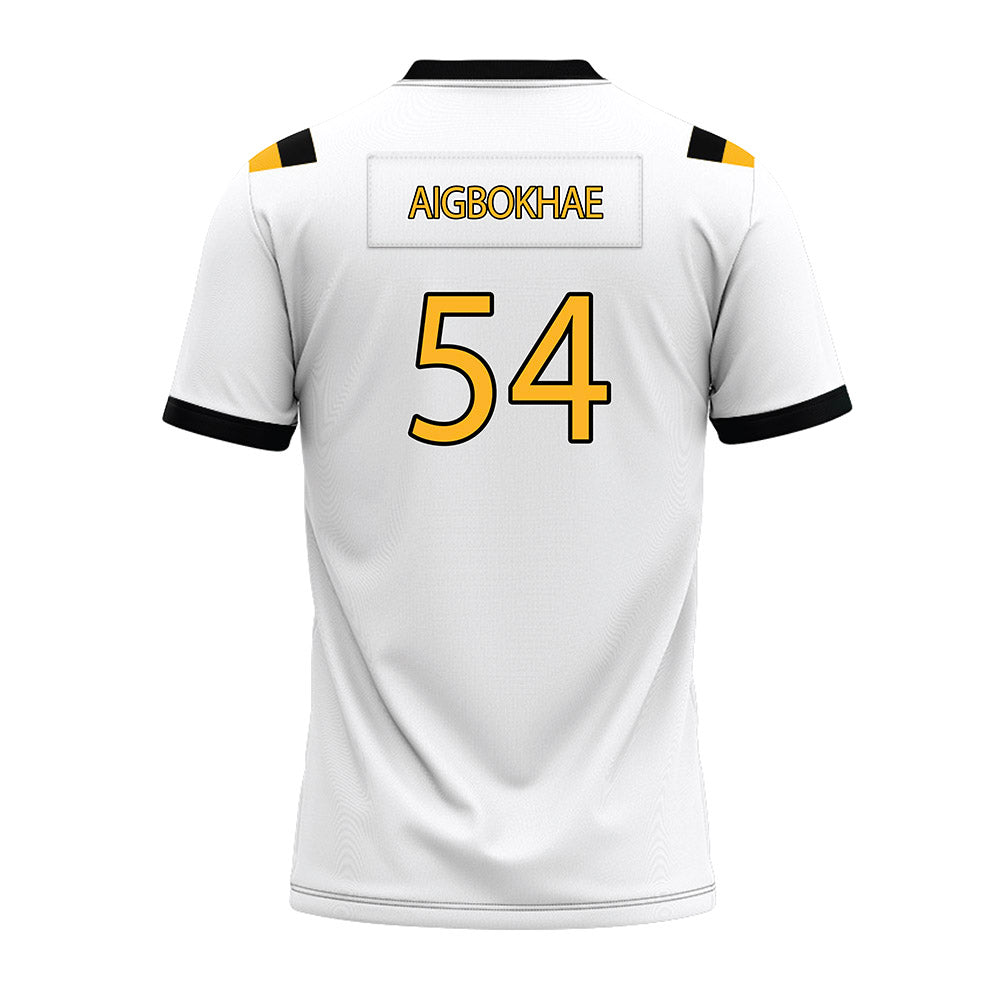 Kennesaw - NCAA Football : Eseosa Aigbokhae - White Premium Football Jersey-1