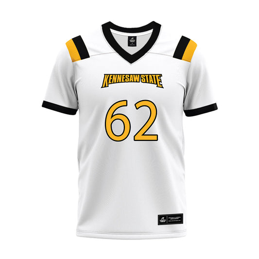 Kennesaw - NCAA Football : Darius Neals - White Premium Football Jersey-0