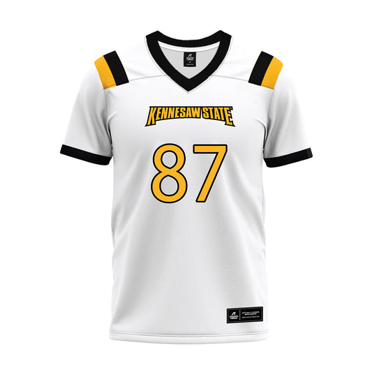 Kennesaw - NCAA Football : Chase Tatum - White Premium Football Jersey-0