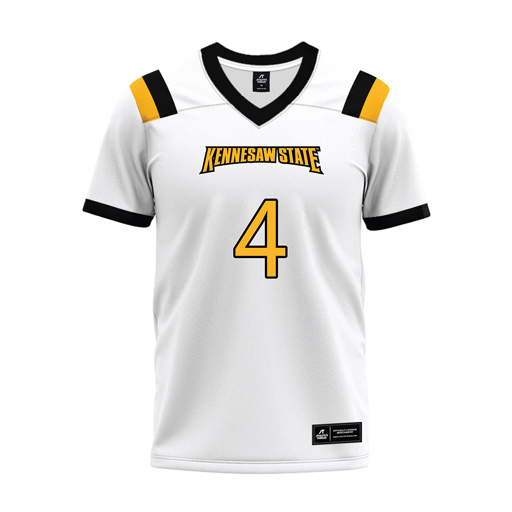 Kennesaw - NCAA Football : Alexander Ford - White Premium Football Jersey-0