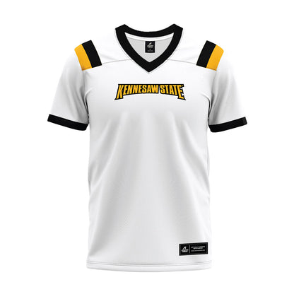 Kennesaw - NCAA Football : Tay'vion Lawson - White Premium Football Jersey-0