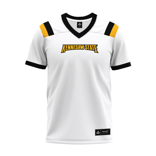 Kennesaw - NCAA Football : Tay'vion Lawson - White Premium Football Jersey-0