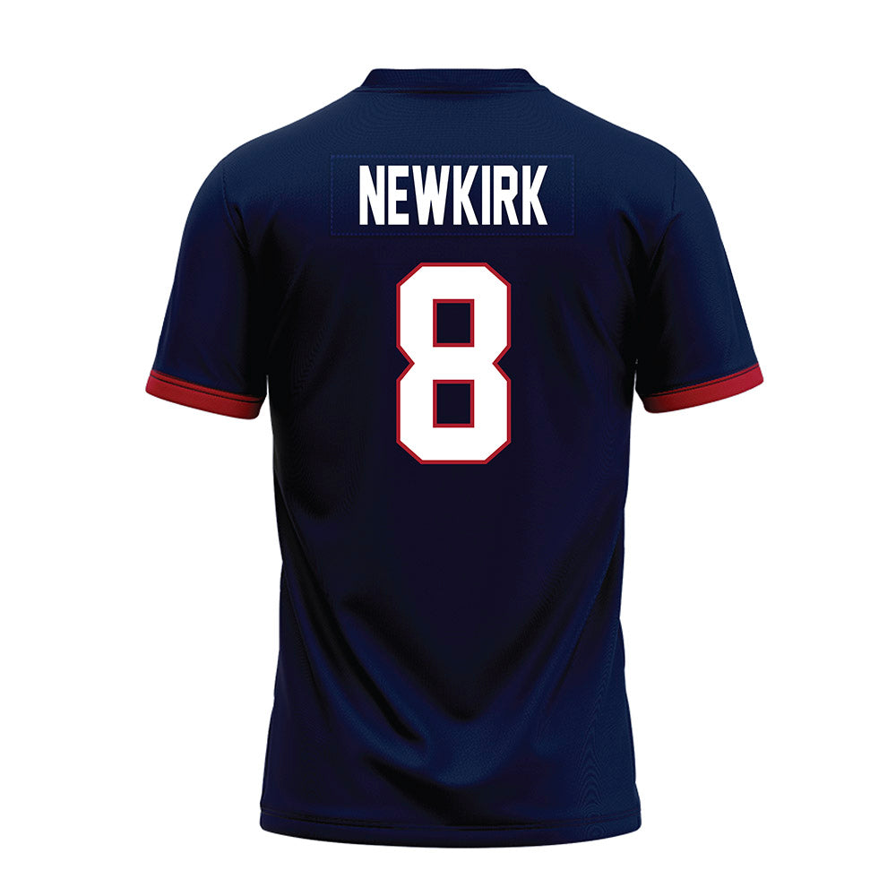 Liberty - NCAA Football : Nasir Newkirk - Navy Premium Football Jersey-1
