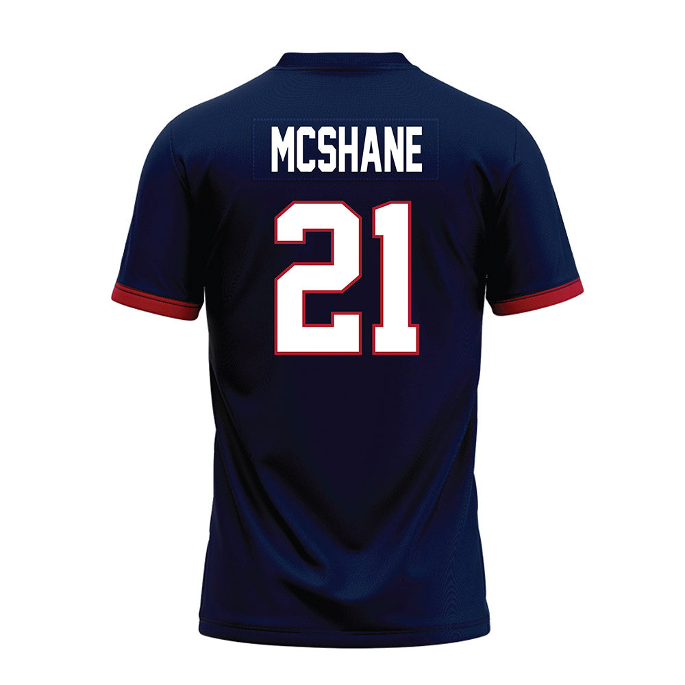 Liberty - NCAA Football : Ashton McShane - Navy Premium Football Jersey-1