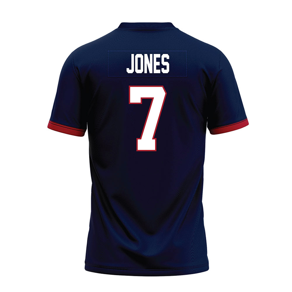 Liberty - NCAA Football : Peyton Jones - Navy Premium Football Jersey-1