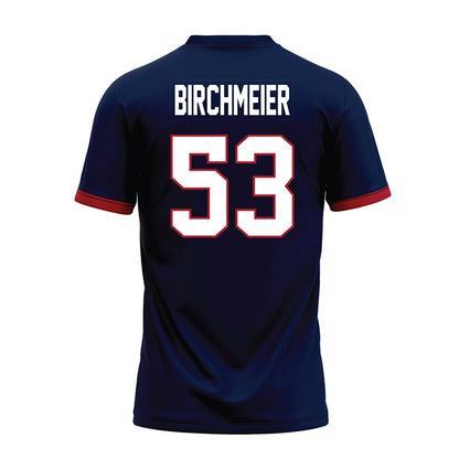 Liberty - NCAA Football : Alex Birchmeier - Navy Premium Football Jersey-1