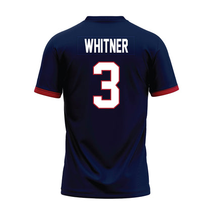 Liberty - NCAA Football : Ashton Whitner - Navy Premium Football Jersey-1