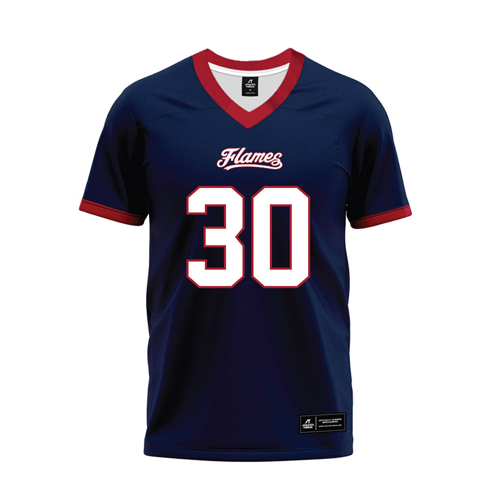 Liberty - NCAA Football : Ethan Crisp - Navy Premium Football Jersey-0