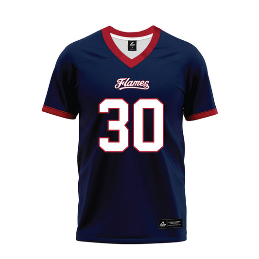 Liberty - NCAA Football : Ethan Crisp - Navy Premium Football Jersey-0
