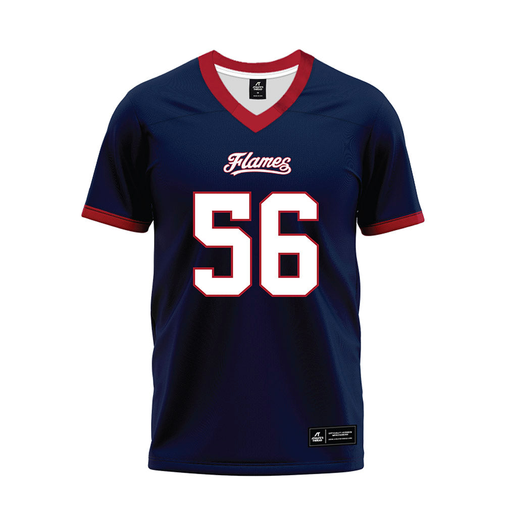 Liberty - NCAA Football : Christian Williams - Navy Premium Football Jersey-0