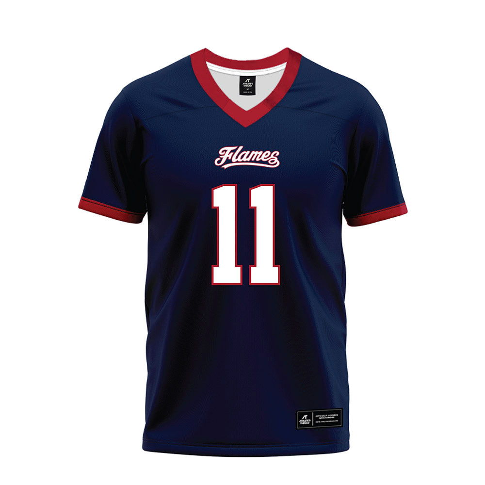 Liberty - NCAA Football : Lorenzo Payne IV - Navy Premium Football Jersey-0