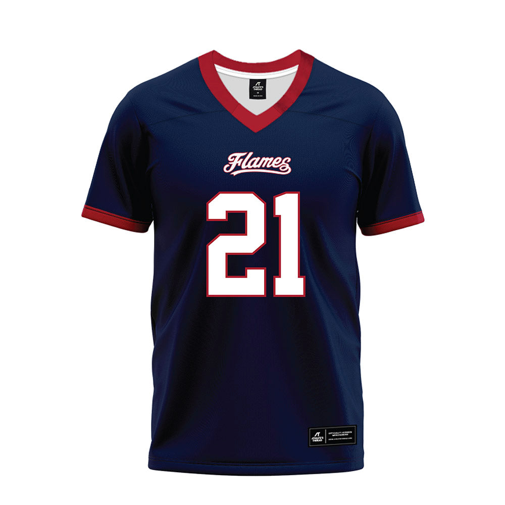 Liberty - NCAA Football : Ashton McShane - Navy Premium Football Jersey-0