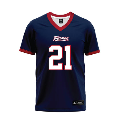 Liberty - NCAA Football : Ashton McShane - Navy Premium Football Jersey-0