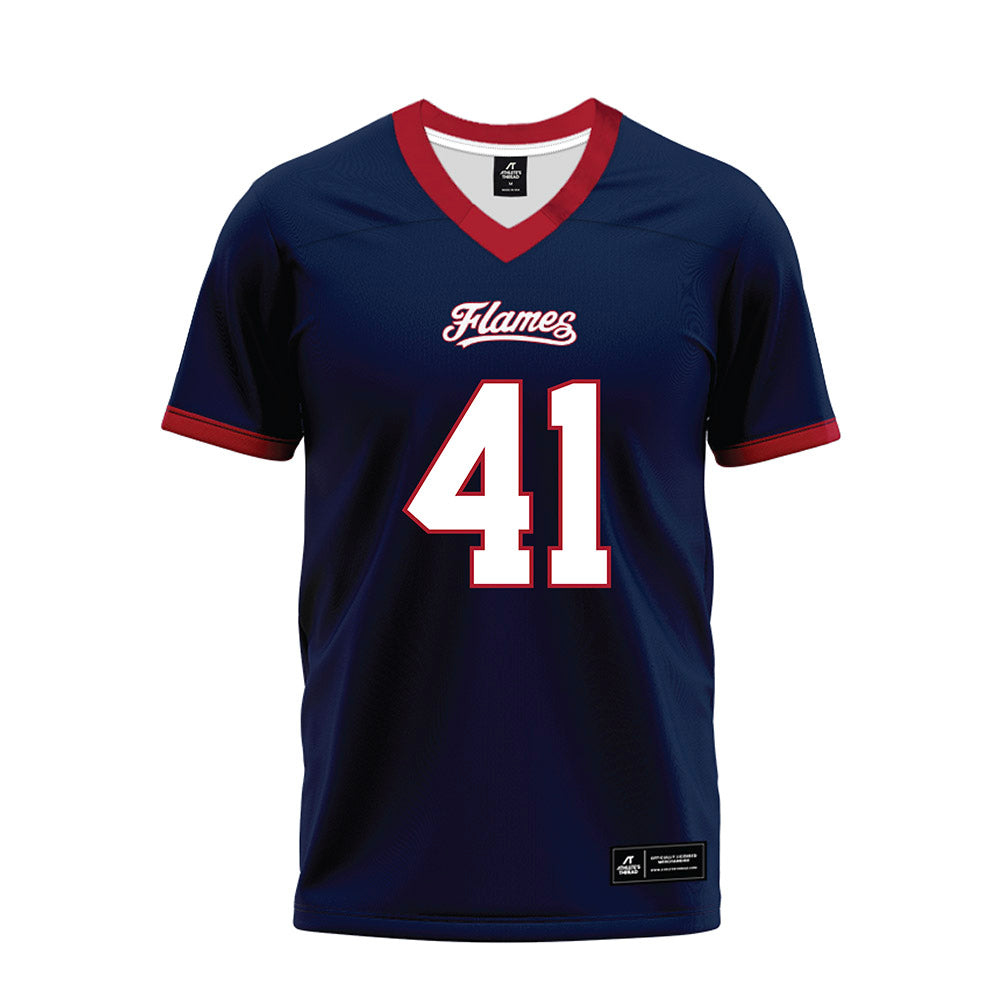 Liberty - NCAA Football : Greg Rivera - Navy Premium Football Jersey-0