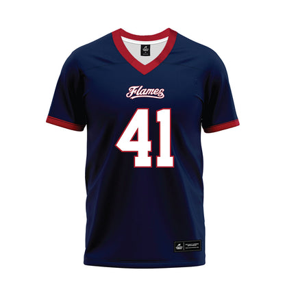 Liberty - NCAA Football : Greg Rivera - Navy Premium Football Jersey-0
