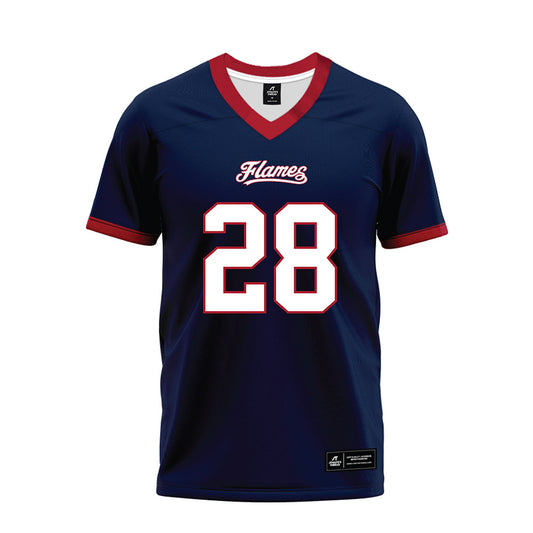 Liberty - NCAA Football : Andrew Ryman - Navy Premium Football Jersey-0