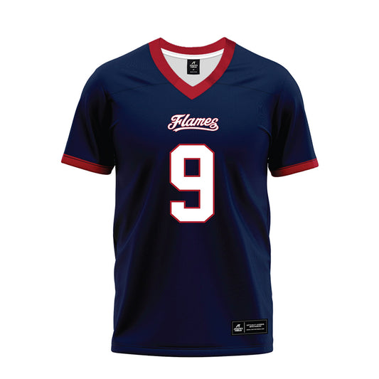 Liberty - NCAA Football : Bryce Randolph - Navy Premium Football Jersey-0