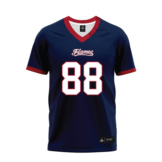 Liberty - NCAA Football : Kamron Cullins - Navy Premium Football Jersey-0
