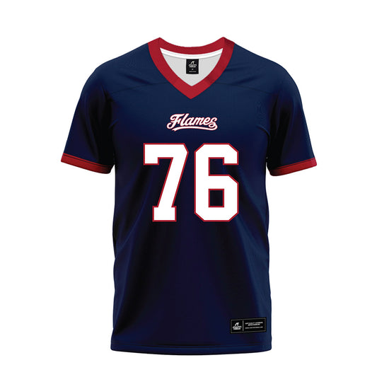 Liberty - NCAA Football : Gabe Smith - Navy Premium Football Jersey-0
