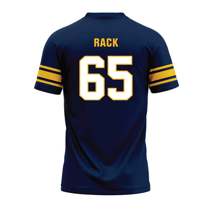 UW Eau Claire - NCAA Football : Alex Rack - Navy Premium Football Jersey-1