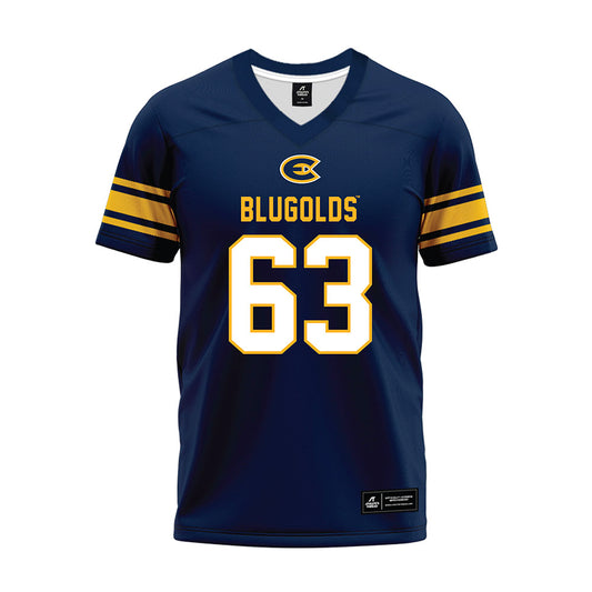 UW Eau Claire - NCAA Football : Blake Fayerweather - Navy Premium Football Jersey-0