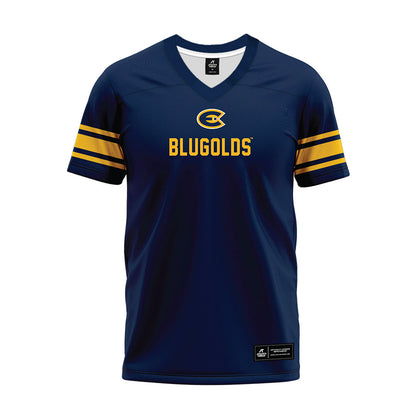 UW Eau Claire - NCAA Football : Ayden Phillips - Navy Premium Football Jersey-0