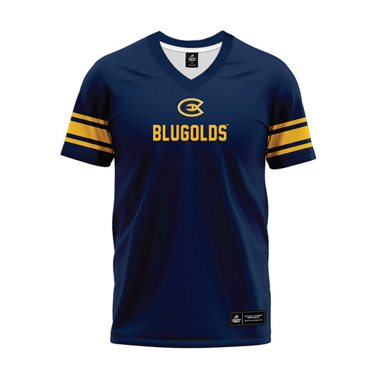 UW Eau Claire - NCAA Football : Ayden Phillips - Navy Premium Football Jersey-0