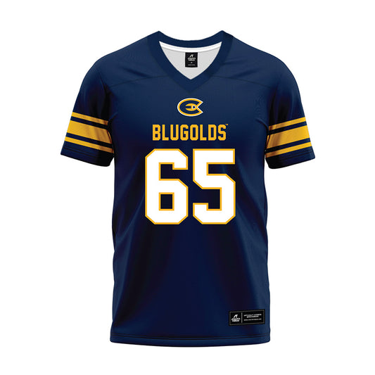 UW Eau Claire - NCAA Football : Alex Rack - Navy Premium Football Jersey-0