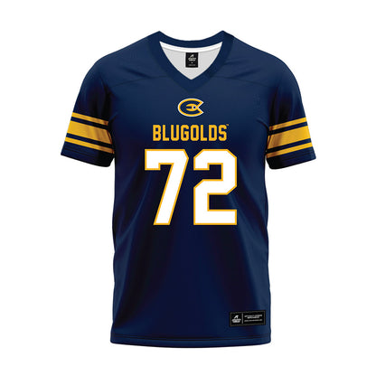 UW Eau Claire - NCAA Football : Payton Jax - Navy Premium Football Jersey-0