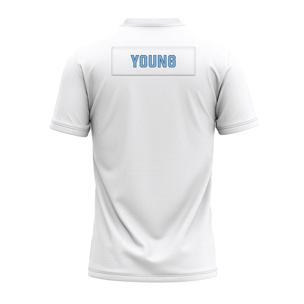 The Citadel - NCAA Football : Andy Young - White Premium Football Jersey-1