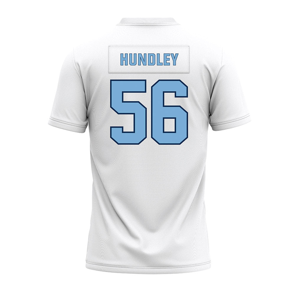The Citadel - NCAA Football : Brock Hundley - White Premium Football Jersey-1
