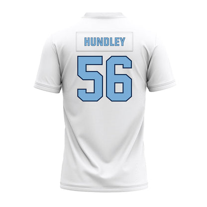 The Citadel - NCAA Football : Brock Hundley - White Premium Football Jersey-1