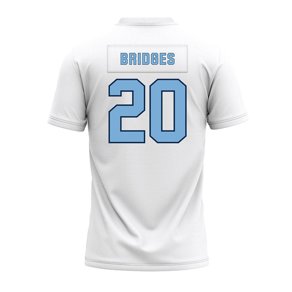 The Citadel - NCAA Football : Khaleb Bridges - White Premium Football Jersey-1