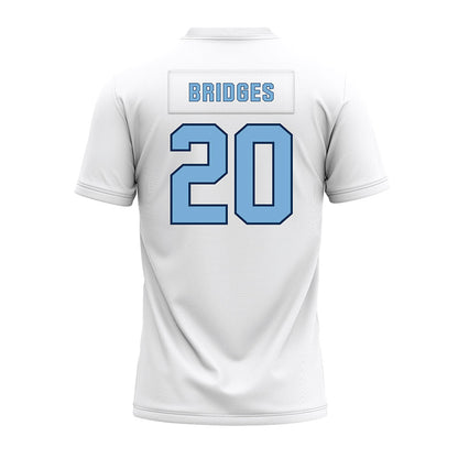 The Citadel - NCAA Football : Khaleb Bridges - White Premium Football Jersey-1