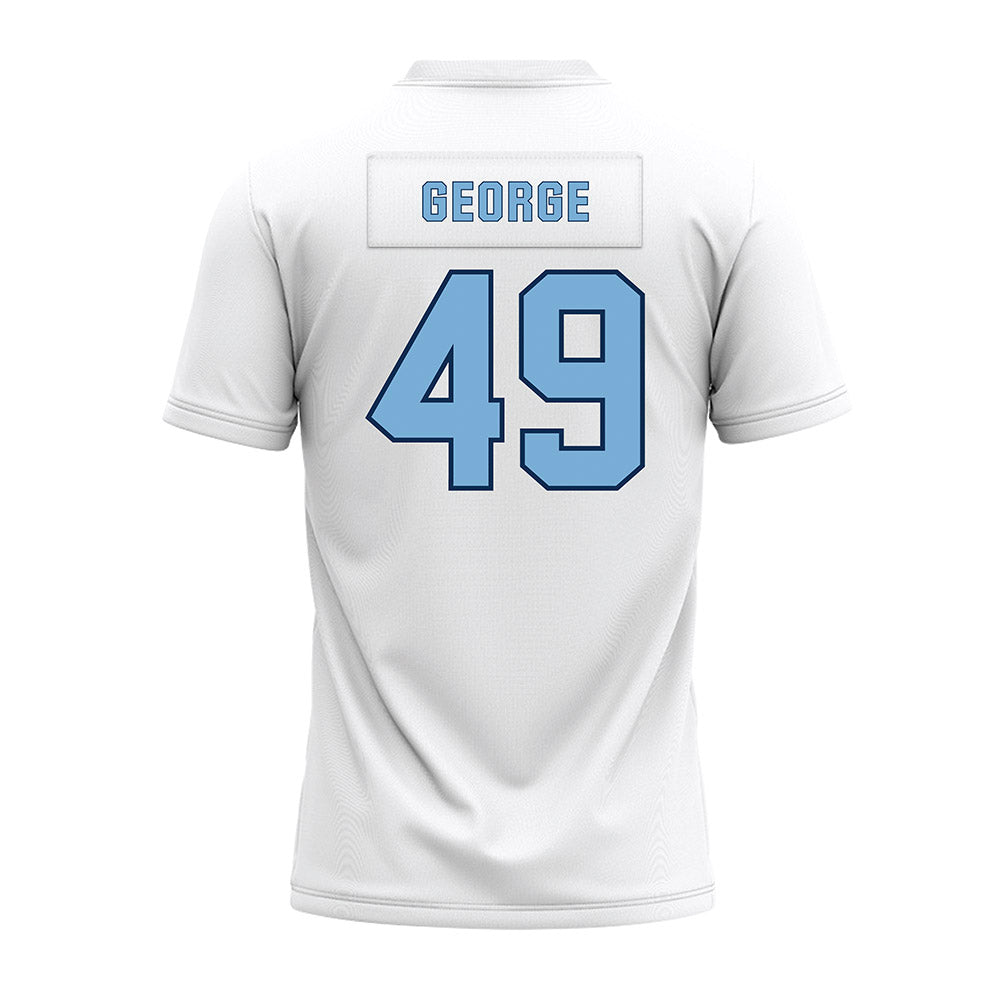 The Citadel - NCAA Football : Kellen George - White Premium Football Jersey-1