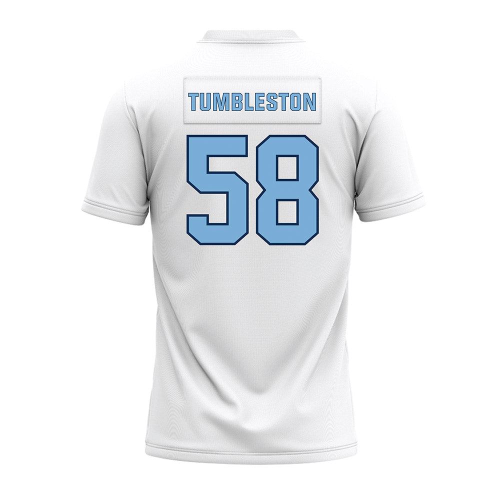 The Citadel - NCAA Football : Andrew Tumbleston - White Premium Football Jersey-1