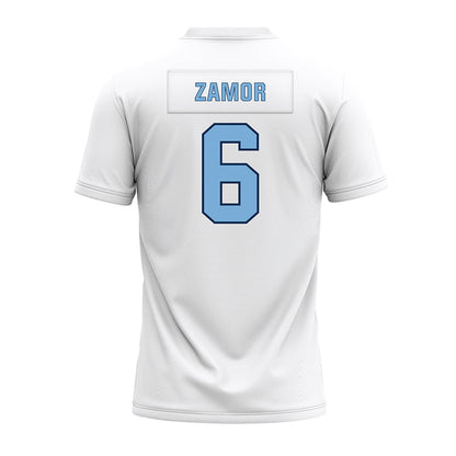 The Citadel - NCAA Football : Ismael Zamor - White Premium Football Jersey-1