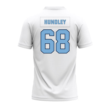 The Citadel - NCAA Football : Brock Hundley - White Premium Football Jersey-1
