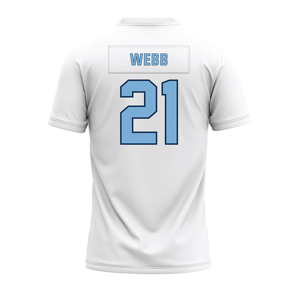 The Citadel - NCAA Football : Abijah Webb - White Premium Football Jersey-1