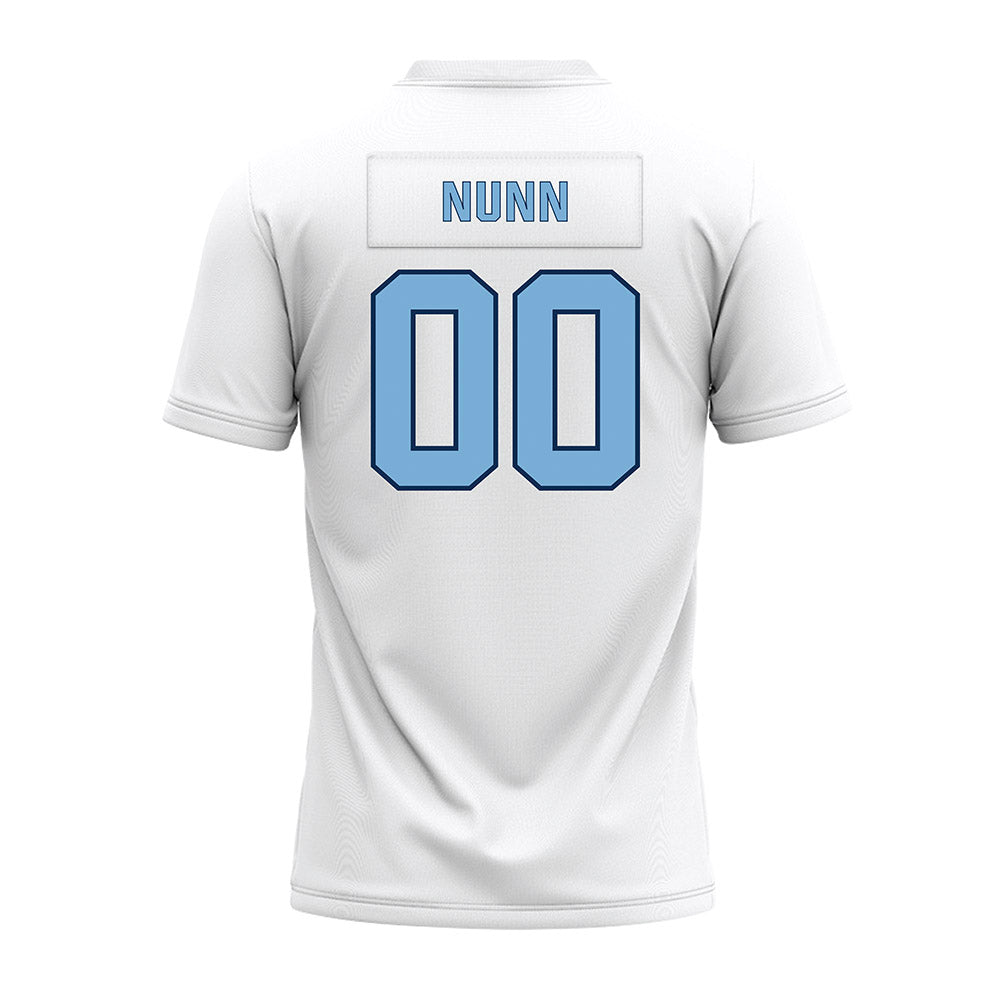 The Citadel - NCAA Football : Christopher Nunn - White Premium Football Jersey-1