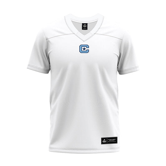 The Citadel - NCAA Football : Andy Young - White Premium Football Jersey-0