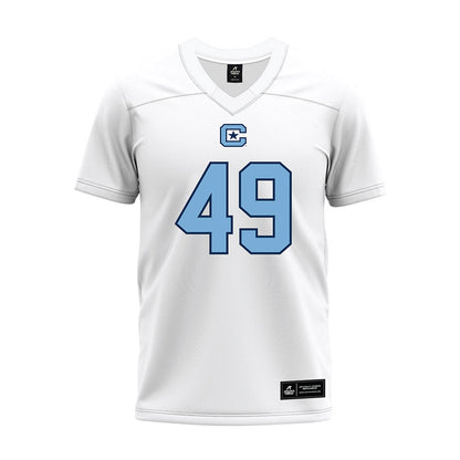 The Citadel - NCAA Football : Kellen George - White Premium Football Jersey-0