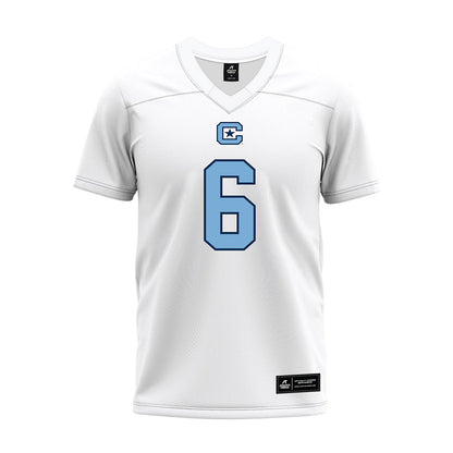 The Citadel - NCAA Football : Ismael Zamor - White Premium Football Jersey-0