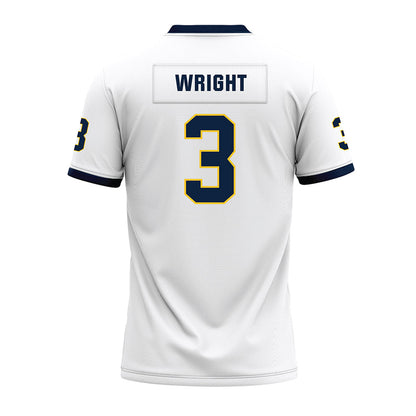 Murray State - NCAA Football : baxter wright - White Premium Football Jersey-1