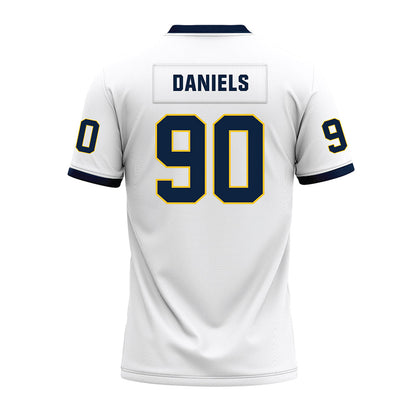 Murray State - NCAA Football : Cameron Daniels - White Premium Football Jersey-1