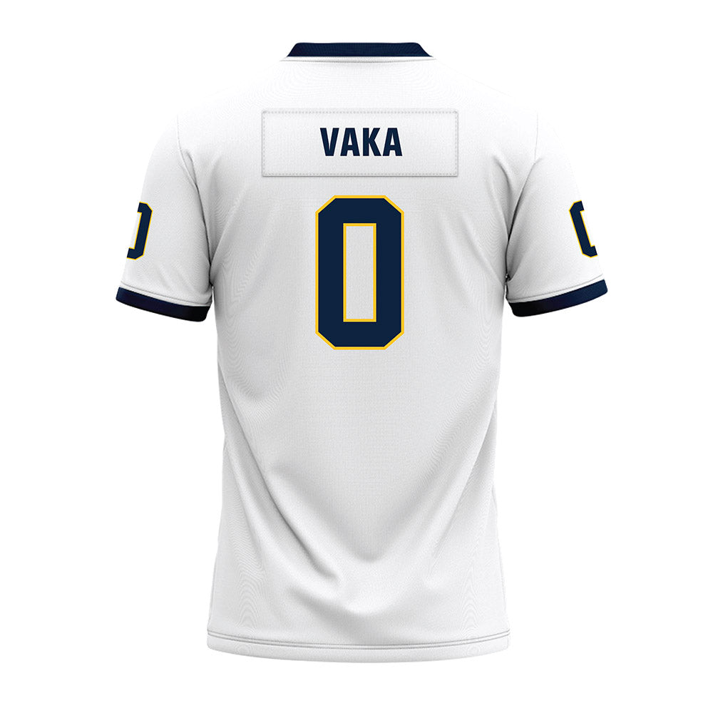 Murray State - NCAA Football : Kyle Vaka - White Premium Football Jersey-1