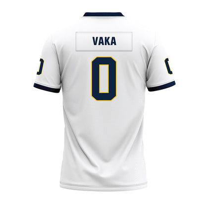 Murray State - NCAA Football : Kyle Vaka - White Premium Football Jersey-1